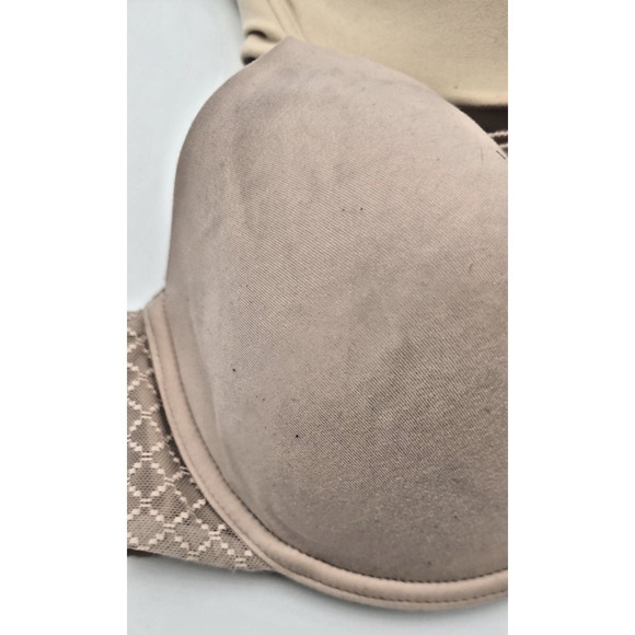 Chantelle & Wacoal Underwire Bras 34D Nude Beige Lined Supportive EUC Lot - Picture 6 of 15